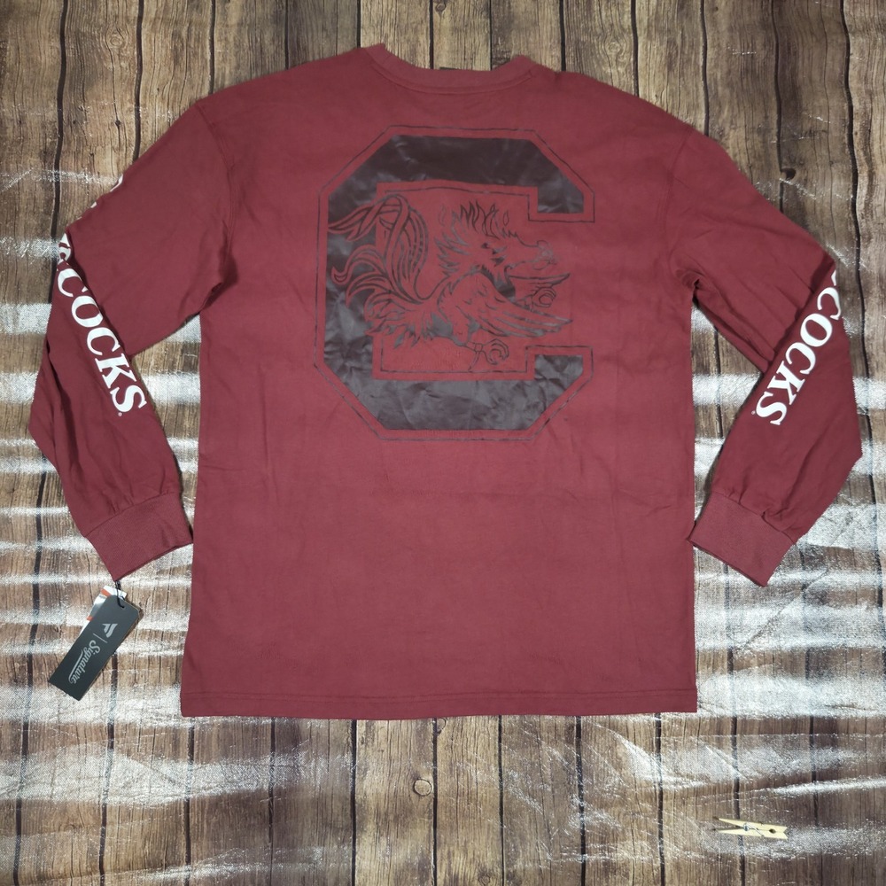 Fanatics‎ South Carolina Gamecocks Strive T-Shirt Mens L Garnet Collegiate NCAA
